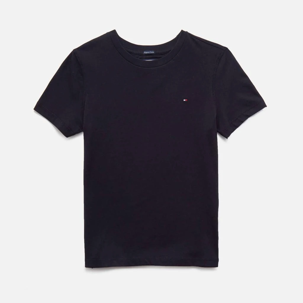 商品Tommy Hilfiger|Tommy Hilfiger Boys' Basic Short Sleeve T-Shirt - Sky Captain,价格¥105,第1张图片
