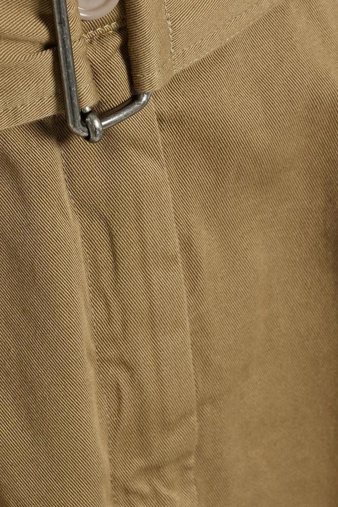商品Dries Van Noten|Pleated cotton-twill skirt,价格¥1845,第4张图片详细描述
