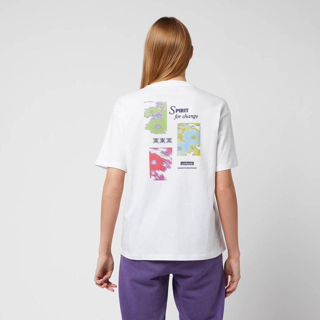 商品Carhartt|Carhartt WIP Women's S/S Spirit T-Shirt - White,价格¥244,第4张图片详细描述