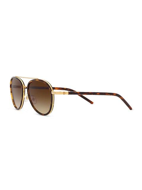 57MM Aviator Sunglasses商品第4张图片规格展示