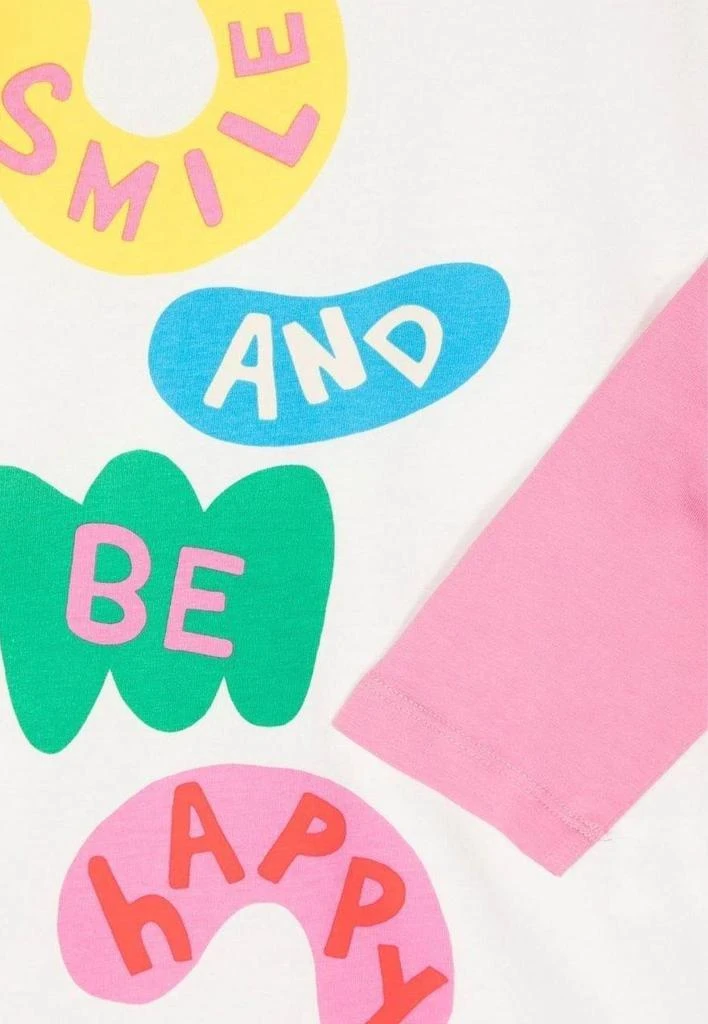 商品Stella McCartney|Girls Printed Slogan Long-Sleeved T-shirt,价格¥433,第2张图片详细描述