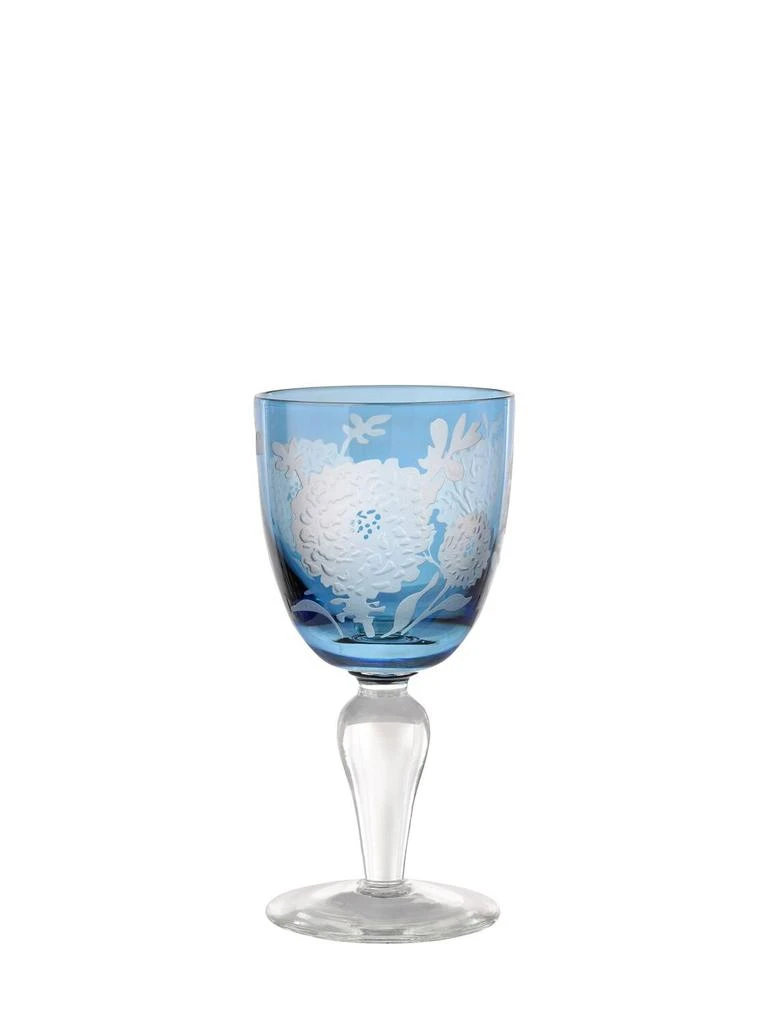 商品POLSPOTTEN|Set Of 6 Peony Multi-color Wine Glasses,价格¥1242,第4张图片详细描述