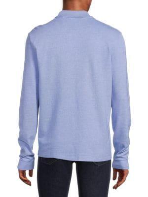 商品Lacoste|Long Sleeve Knit Polo,价格¥527,第4张图片详细描述