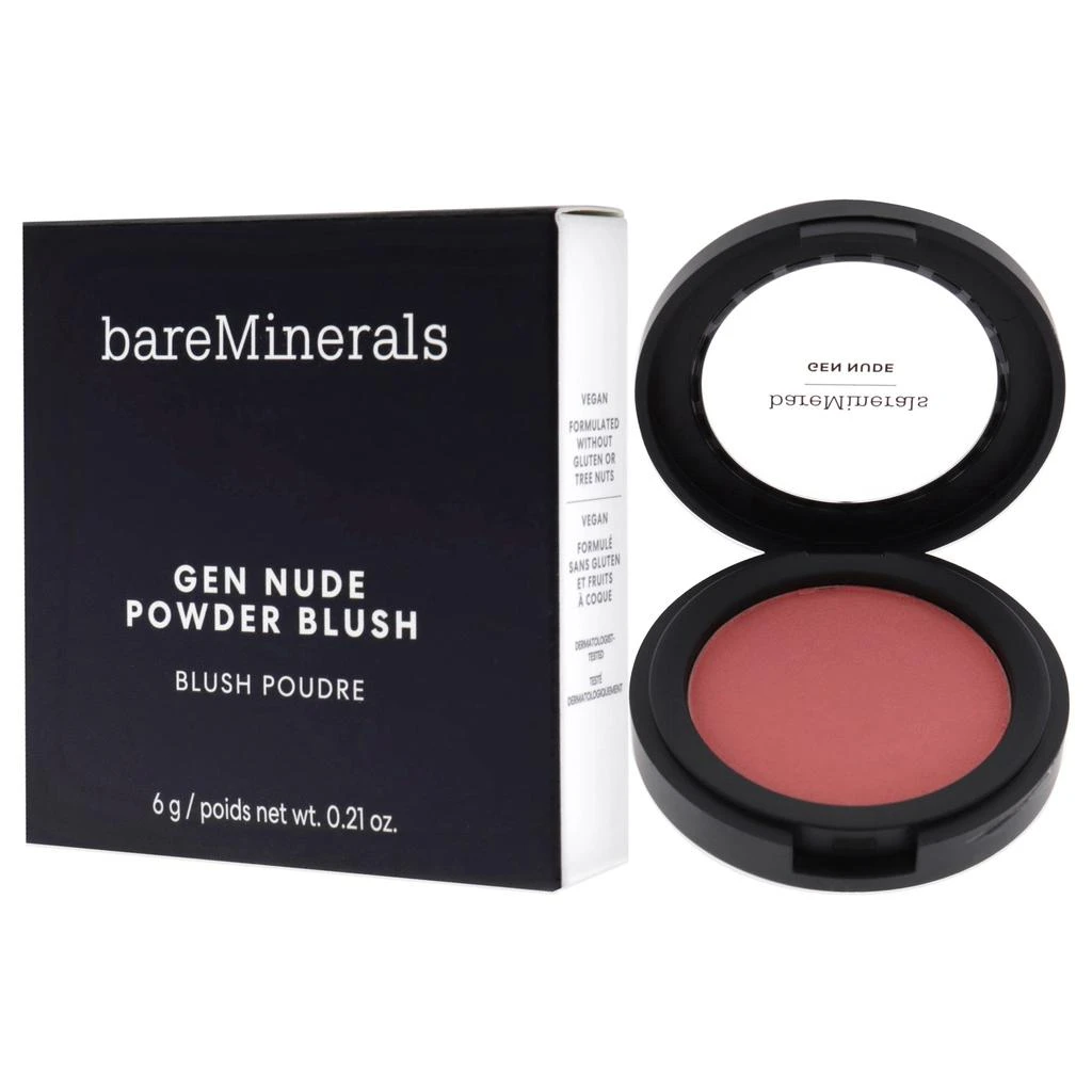 商品BareMinerals|bareMinerals Gen Nude Powder Blush - Pink Me Up For Women 0.21 oz Blush,价格¥180,第4张图片详细描述