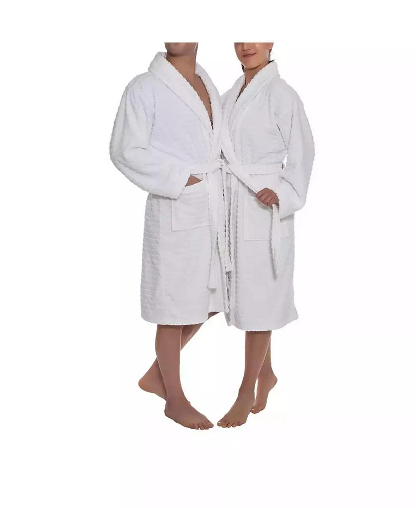 商品OZAN PREMIUM HOME|Azure Unisex Collection Terry Cloth Bathrobe,价格¥414,第1张图片