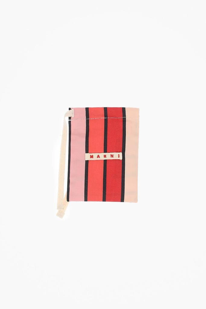 商品Marni|Marni Striped Cotton Face Mask Cover,价格¥501,第4张图片详细描述