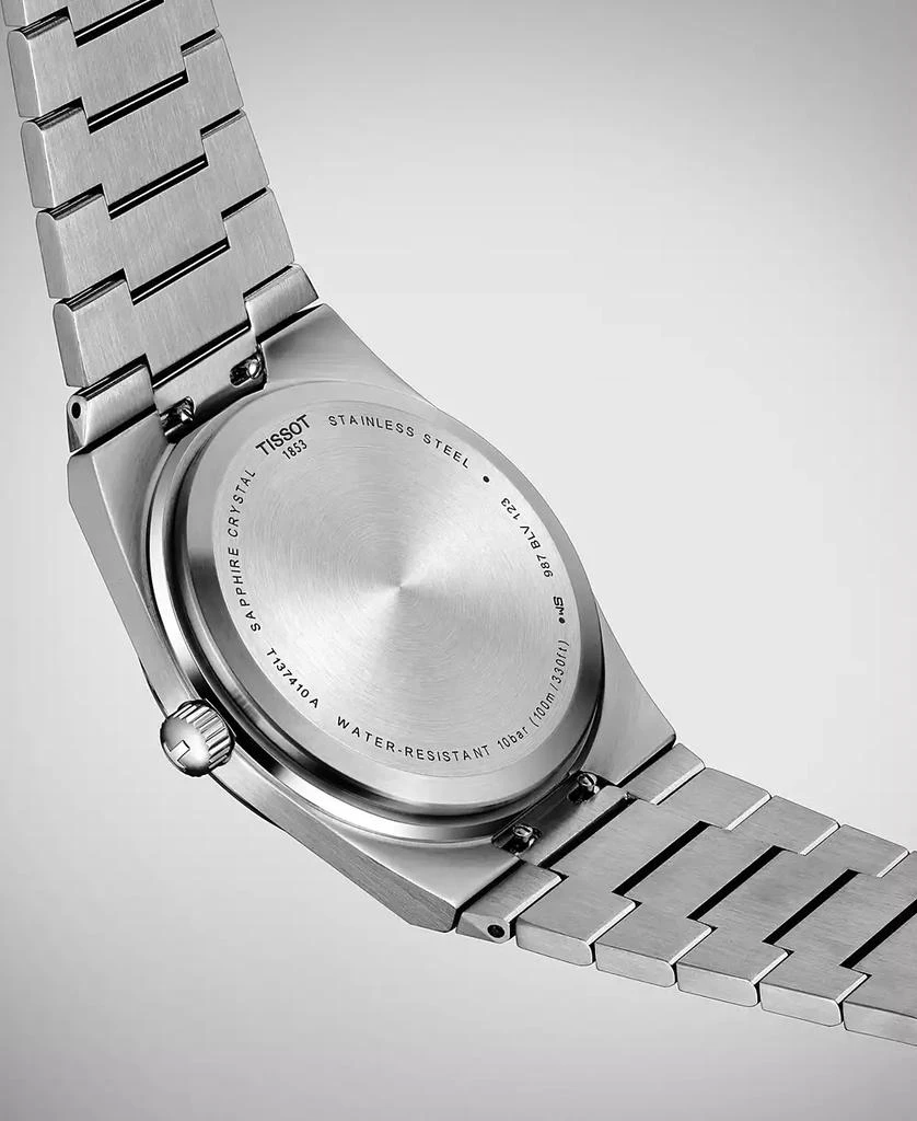 商品Tissot|Men's Swiss PRX Stainless Steel Bracelet Watch 40mm,价格¥2991,第4张图片详细描述