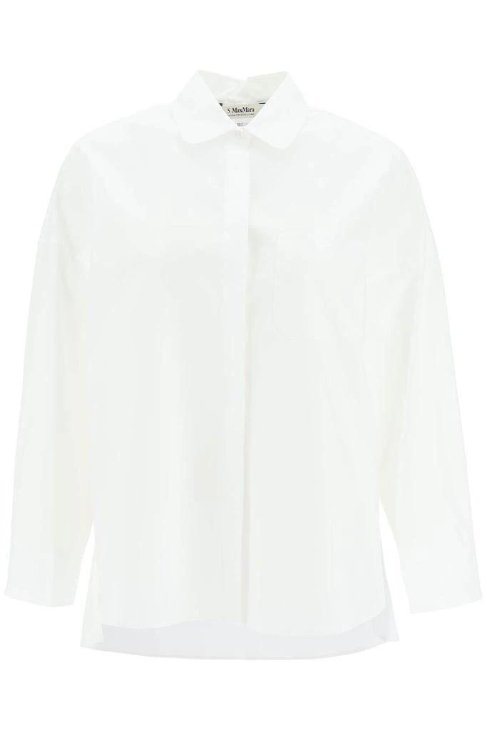 商品Max Mara|'MINA' COTTON POPLIN SHIRT,价格¥542,第1张图片