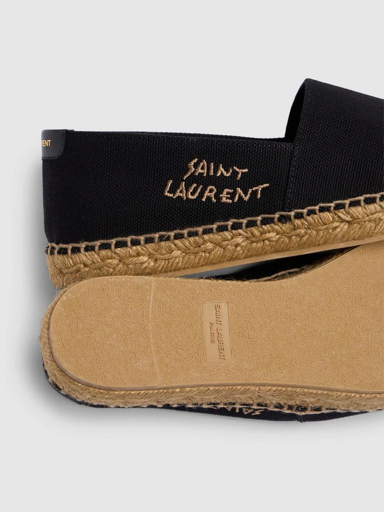 商品Yves Saint Laurent|10mm Canvas Espadrilles,价格¥5026,第4张图片详细描述