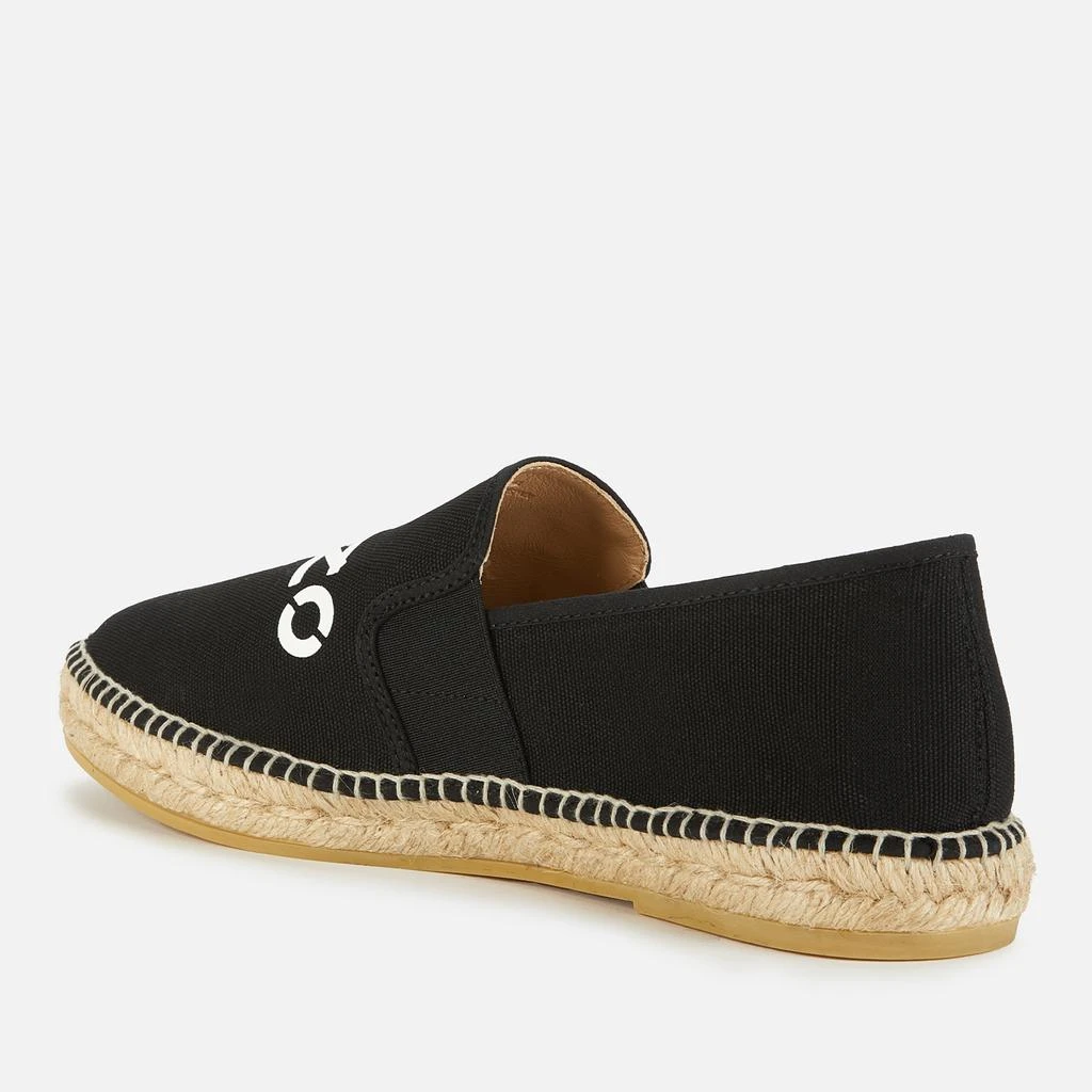 商品Kenzo|KENZO Men's Kenzo Logo Elastic Espadrilles - Black,价格¥960,第2张图片详细描述