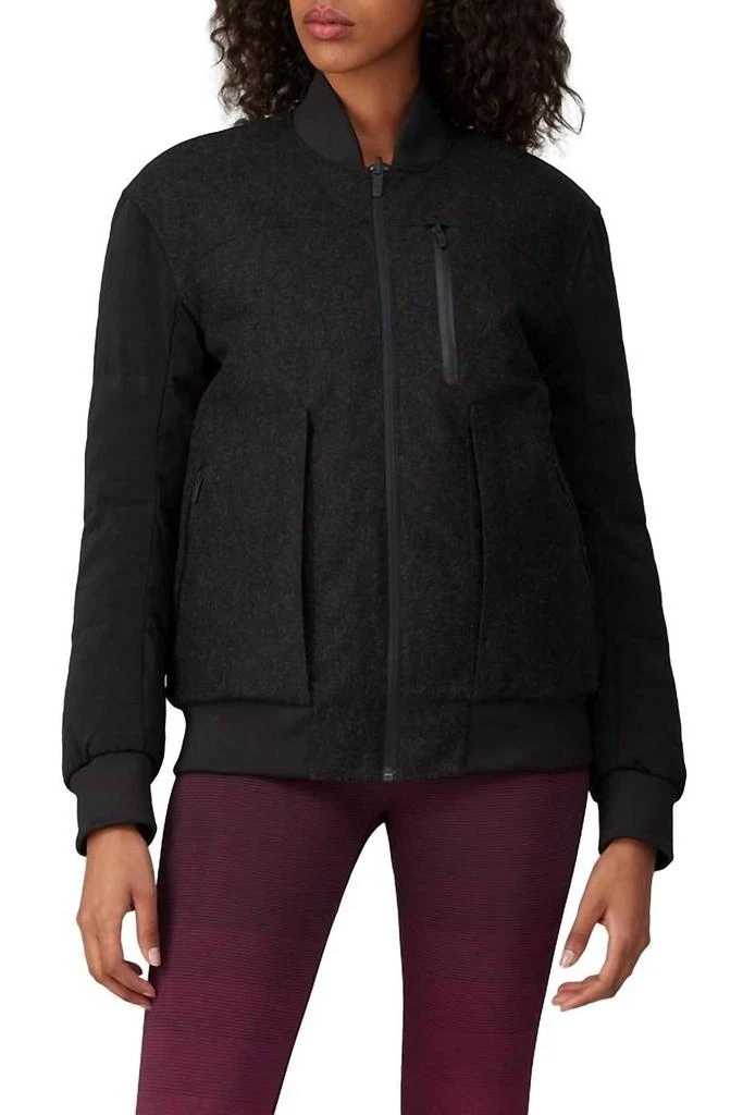 商品Lululemon|Black Roam Far Reversible Wool Bomber,价格¥636,第1张图片