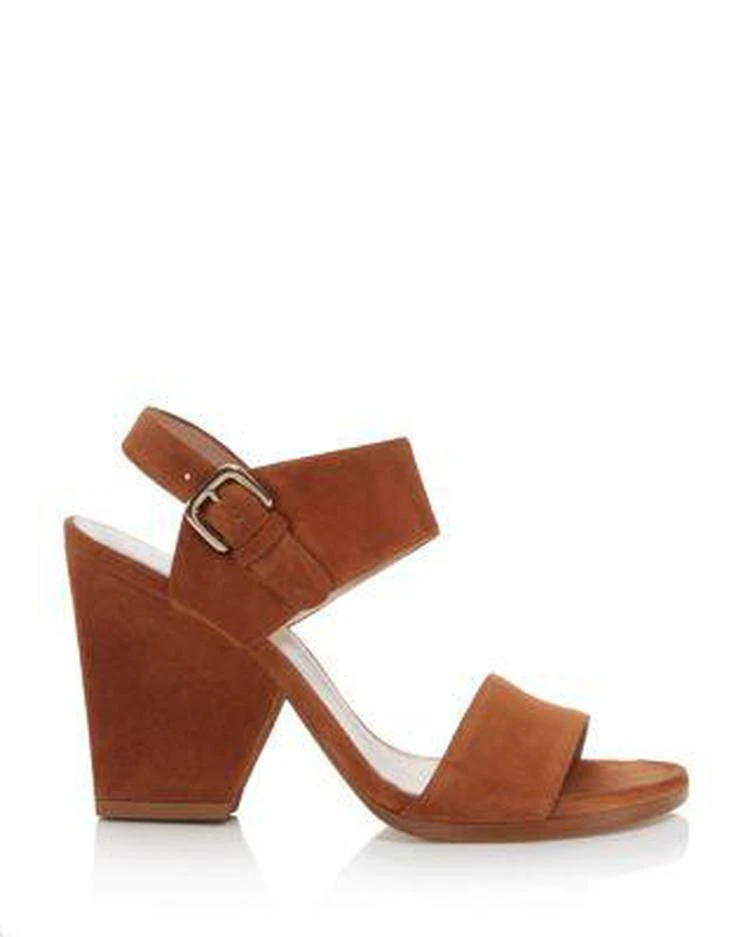 商品Stuart Weitzman|Women's Partisan Suede High-Heel Sandals,价格¥1909,第2张图片详细描述