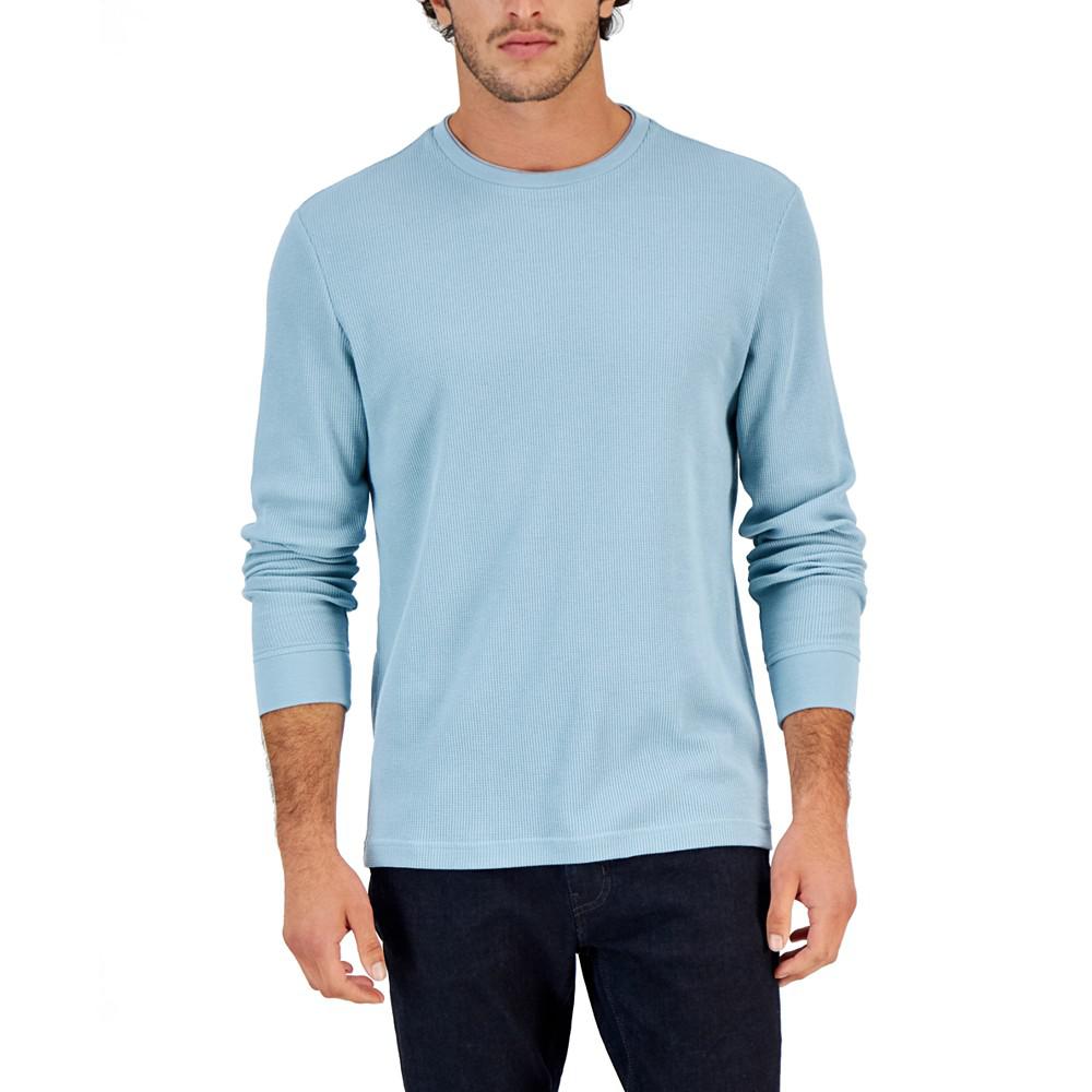 Men's Thermal Crewneck Shirt, Created for Macy's商品第1张图片规格展示