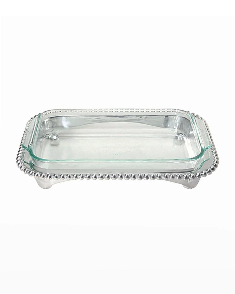 商品Mariposa|Pearled Oblong Casserole Caddy,价格¥1254,第1张图片