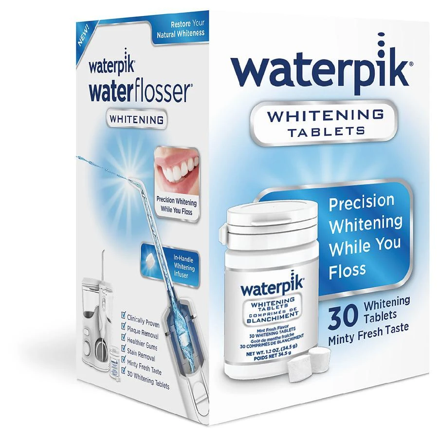 Waterpik 亮白系列瓶装美白片WT-30 商品