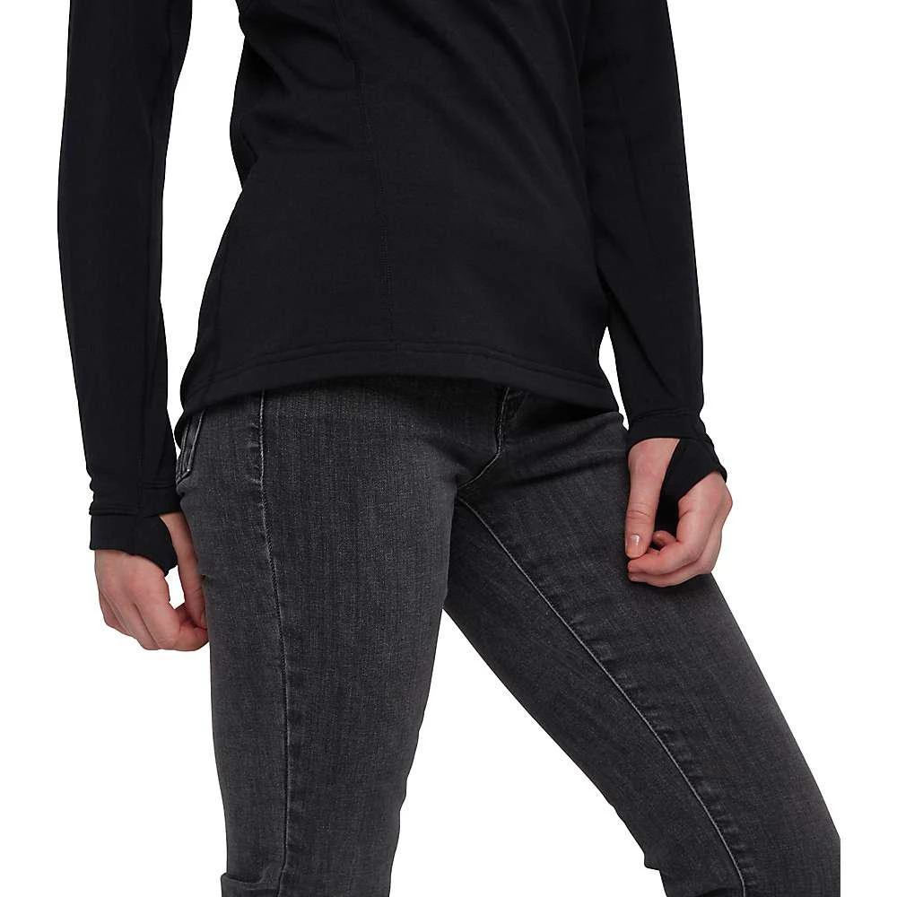 商品Black Diamond|Black Diamond Women's Coefficient 1/4 Zip Fleece Hoody,价格¥1318,第3张图片详细描述