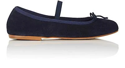 商品Barneys New York|Suede Flats,价格¥533,第1张图片