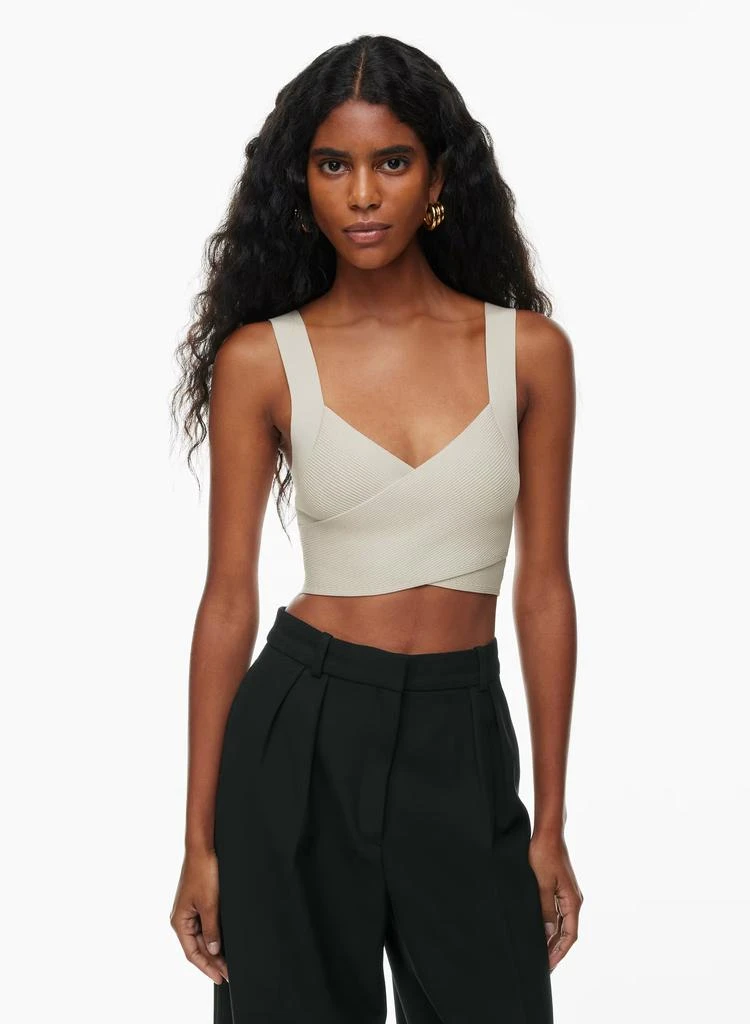 商品Aritzia|Babaton - Sculpt Knit Greek Tank,价格¥264,第1张图片