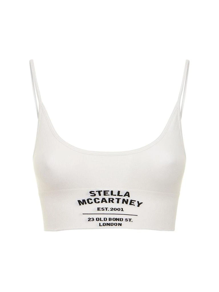 商品Stella McCartney|Vintage Logo Seamless Cropped Bralette,价格¥608,第1张图片