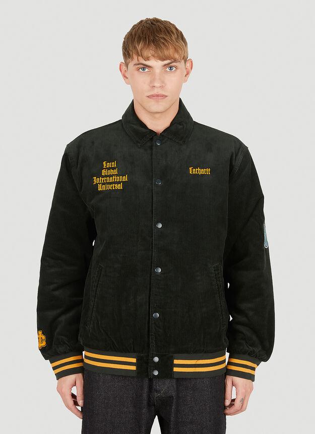 Letterman Jacket in Black商品第1张图片规格展示