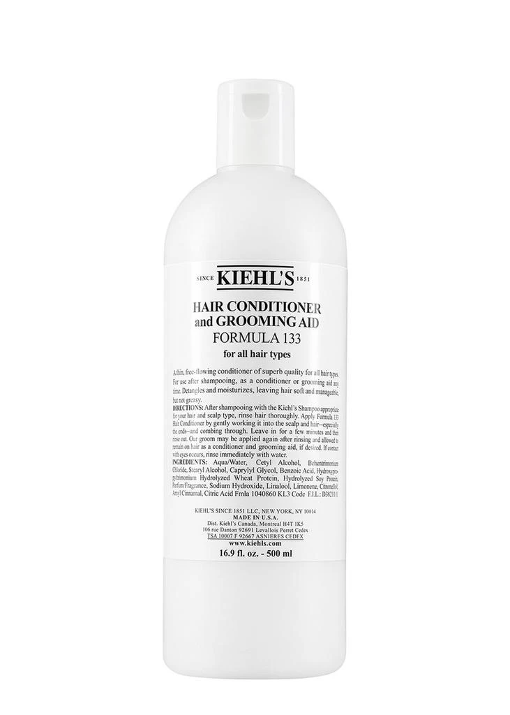 商品Kiehl's|Hair Conditioner and Grooming Aid Formula 133 500ml,价格¥386,第1张图片