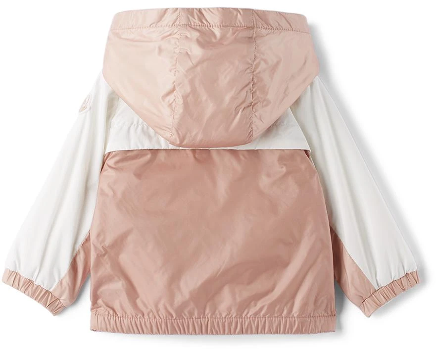 商品Moncler|Baby Pink & White Arilas Parka,价格¥3449,第2张图片详细描述