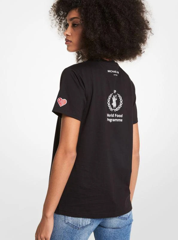 商品Michael Kors|Watch Hunger Stop LOVE Organic Cotton Unisex T-Shirt,价格¥152,第2张图片详细描述