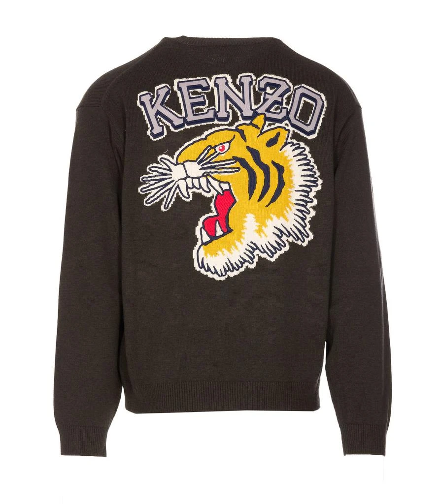 商品Kenzo|Kenzo Logo Patch Crewneck Knit Jumper,价格¥1974,第2张图片详细描述