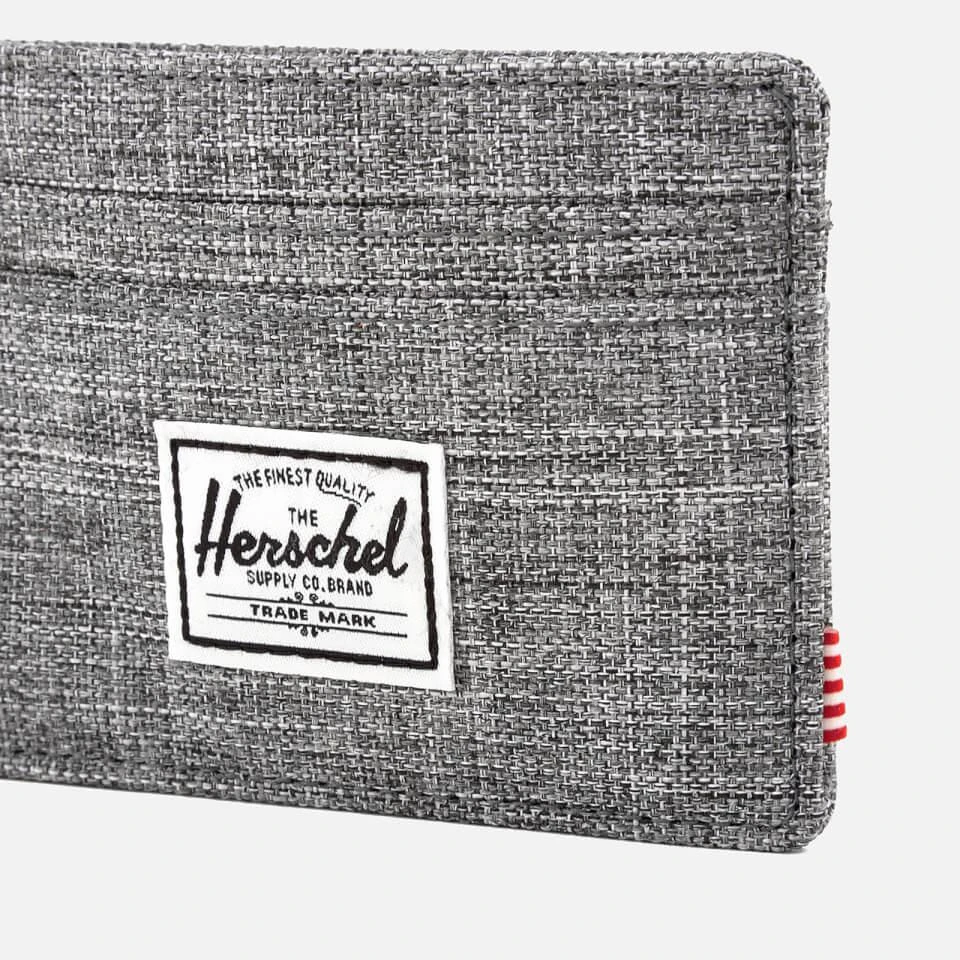 商品Herschel Supply|Herschel Supply Co. Men's Charlie Cardholder Wallet - Raven Crosshatch,价格¥93,第4张图片详细描述
