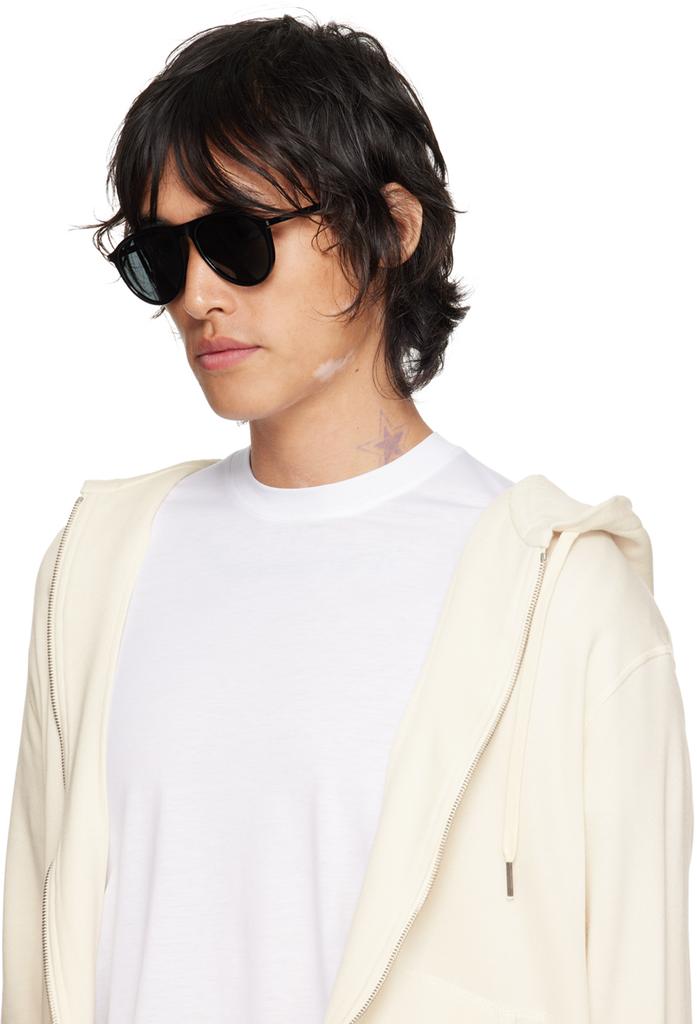 【関税込み】Saint Laurent ブラック SL 667 サングラス Saint Laurent™ SL 667 Aviator Sunglasses | EyeOns.com