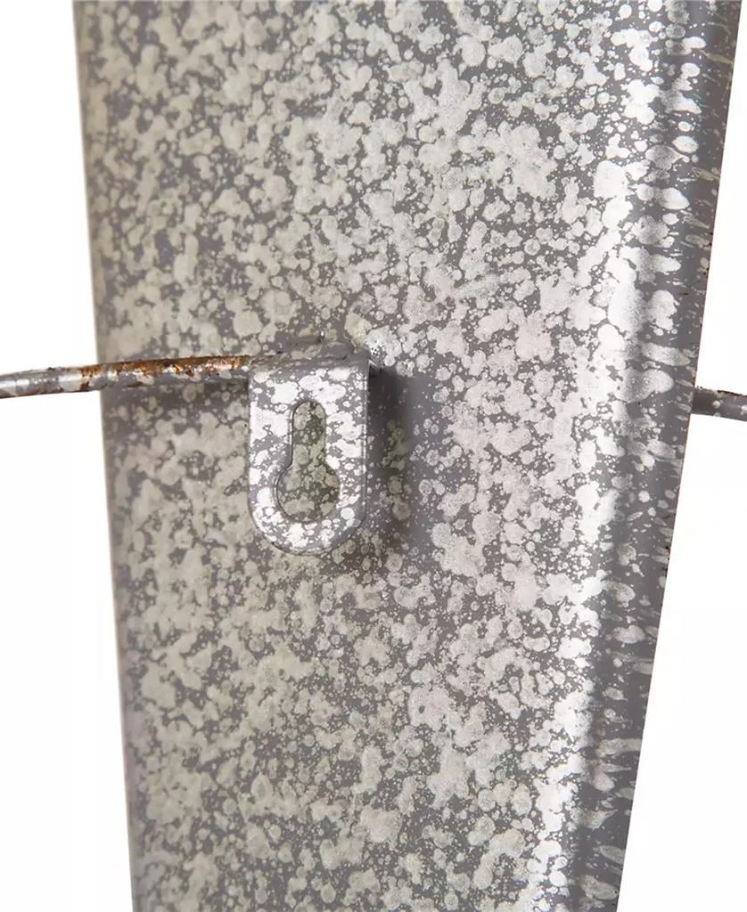 Farmhouse Galvanized Half Wind Spinner Wall Decor 商品