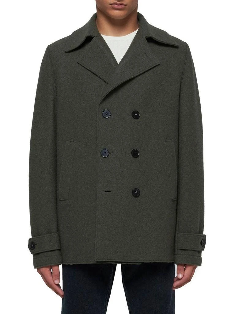 商品Harris Wharf London|Harris Wharf London Coats & Jackets in Hunting Green,价格¥2962-¥3416,第2张图片详细描述