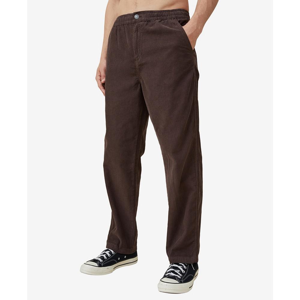 Men's Elastic Slim Fit Worker Pants商品第1张图片规格展示