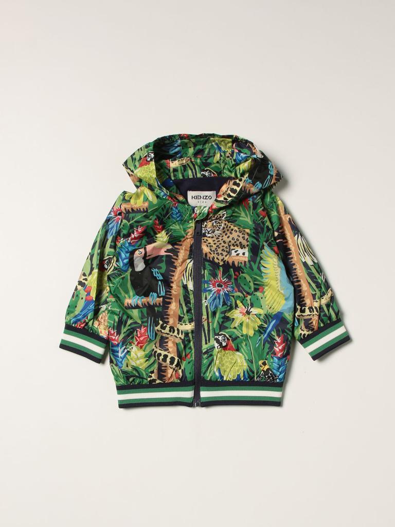 商品Kenzo|Kenzo Junior printed hooded jacket,价格¥1248-¥1361,第1张图片