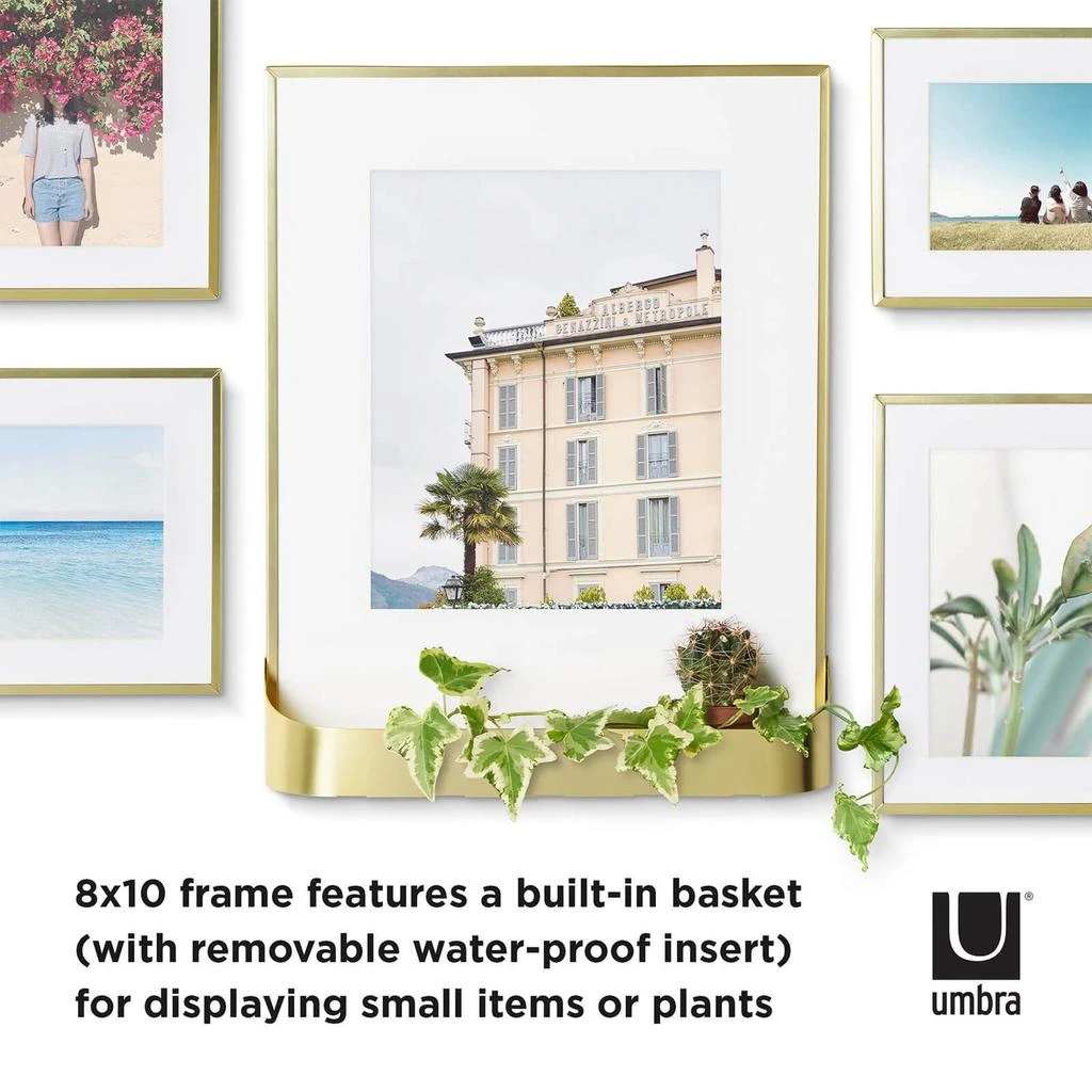 Umbra Matinee Gallery Frames (Set of 5) - Matte Brass 商品
