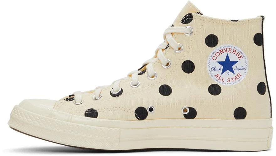 商品Comme des Garcons|Off-White Converse Edition Polka Dot High Sneakers,价格¥1199,第3张图片详细描述