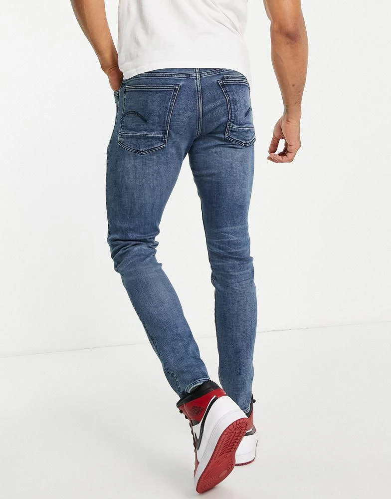 商品G-Star|G-Star Lancet skinny jeans in mid wash,价格¥656,第2张图片详细描述