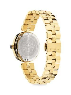 商品Versace|34MM Goldtone Stainless Steel Bracelet Watch,价格¥5167,第3张图片详细描述