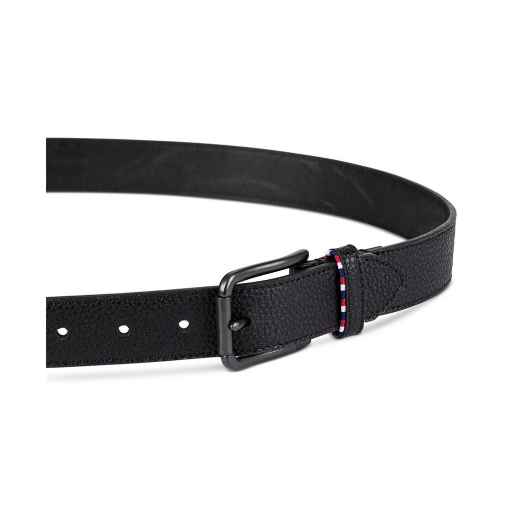 商品Tommy Hilfiger|Men's Loop Harness Tonal Stitch Leather Belt,价格¥266,第6张图片详细描述
