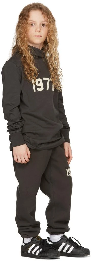 商品Essentials|Kids Black '1977' Lounge Pants,价格¥472,第1张图片