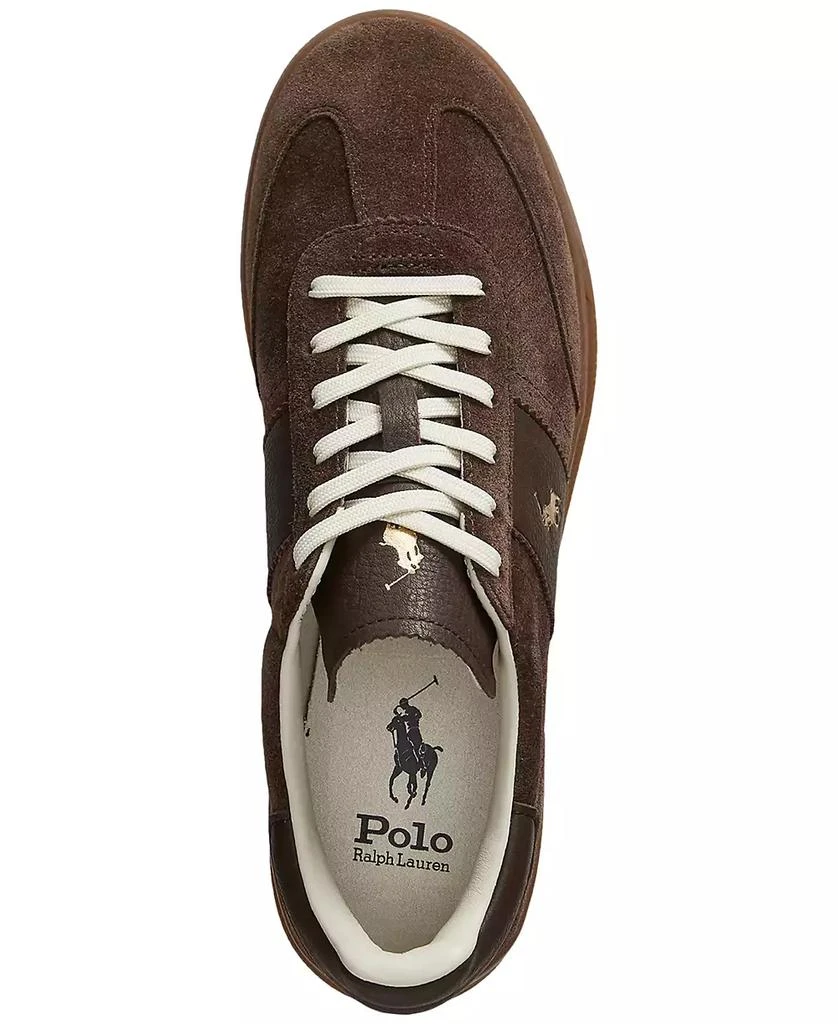 商品Ralph Lauren|Men's Heritage Aera Suede Sneakers,价格¥943,第4张图片详细描述