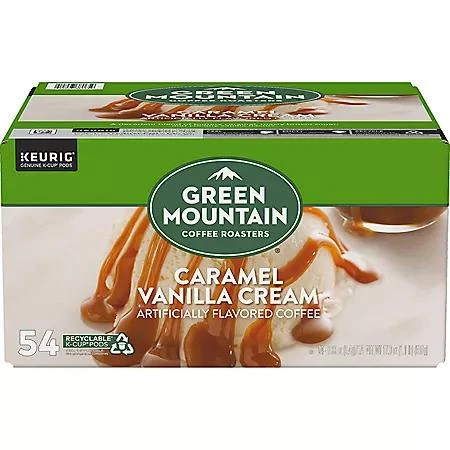 Green Mountain Coffee K-Cup Pods, Caramel Vanilla Cream, 54 ct. 商品