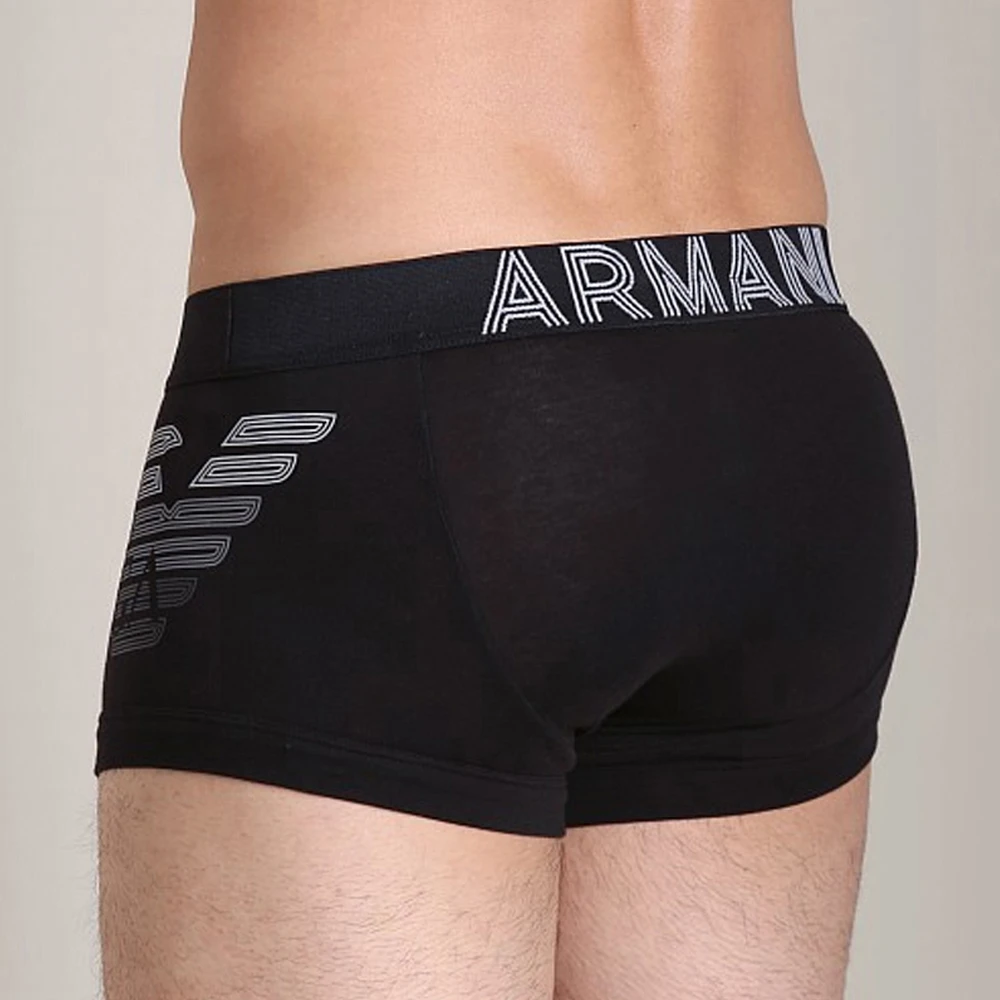 EMPORIO ARMANI 男士黑色弹力内裤 111866-4P745-00020 商品