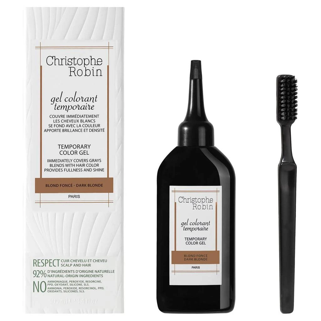 商品Christophe Robin|Christophe Robin Temporary Color Gel - Dark Blonde 100ml,价格¥263,第2张图片详细描述