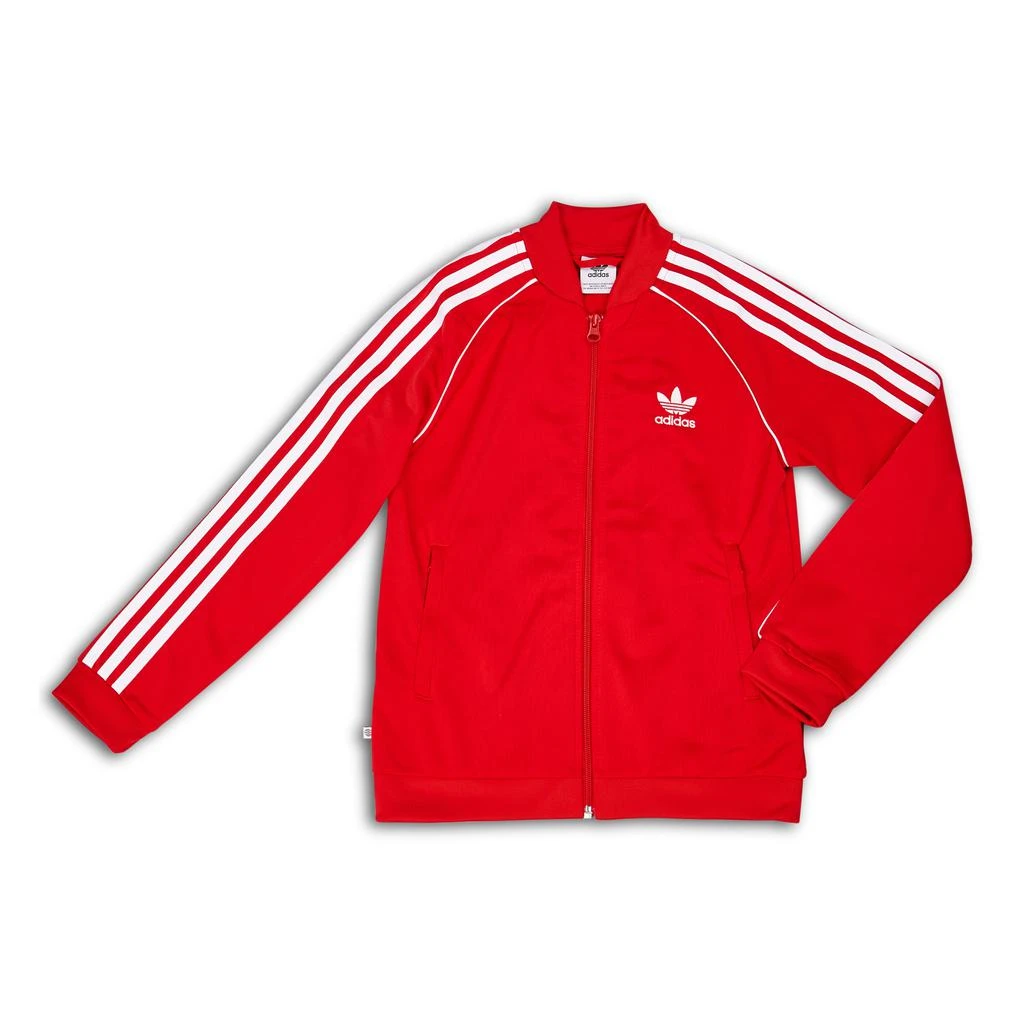商品Adidas|adidas Superstar Track Top - Grade School Track Tops,价格¥331,第1张图片