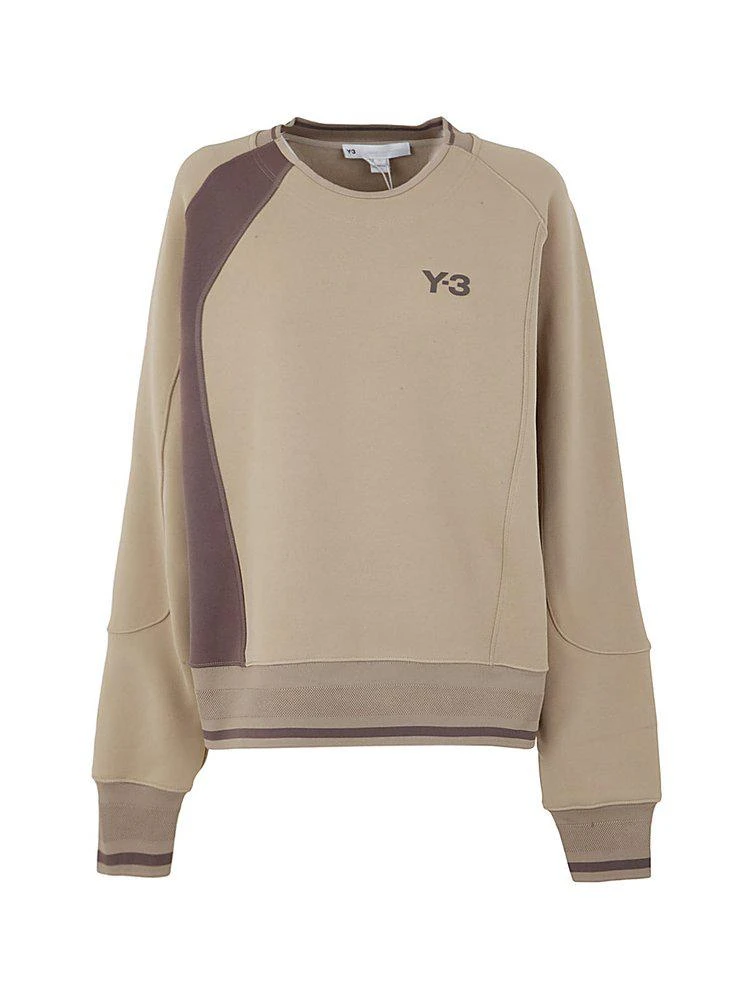 商品Y-3|Y-3 Logo Printed Crewneck Sweatshirt,价格¥1218,第1张图片