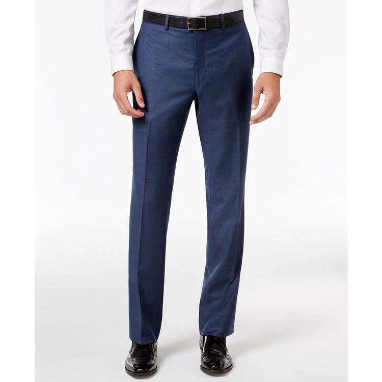 Men's Solid Blue Extra-Slim Fit Suit 商品