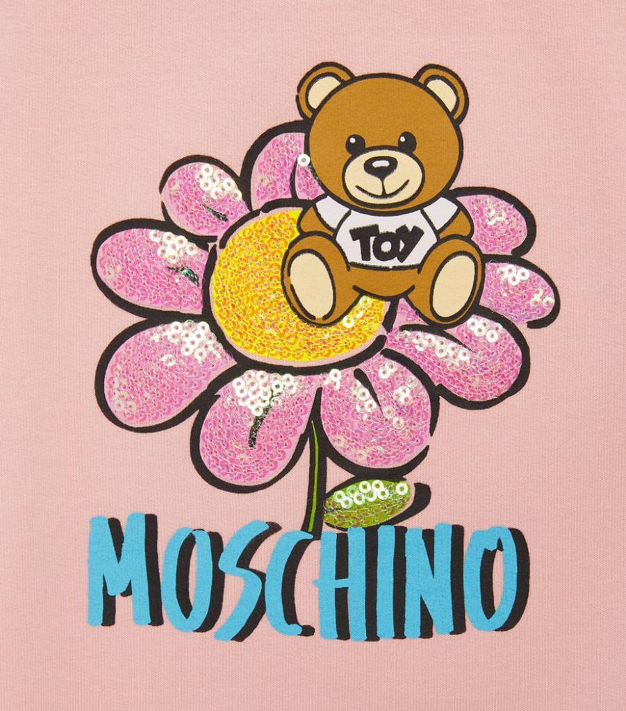 商品Moschino|Embellished T-Shirt Dress (3-36 Months),价格¥1316,第5张图片详细描述