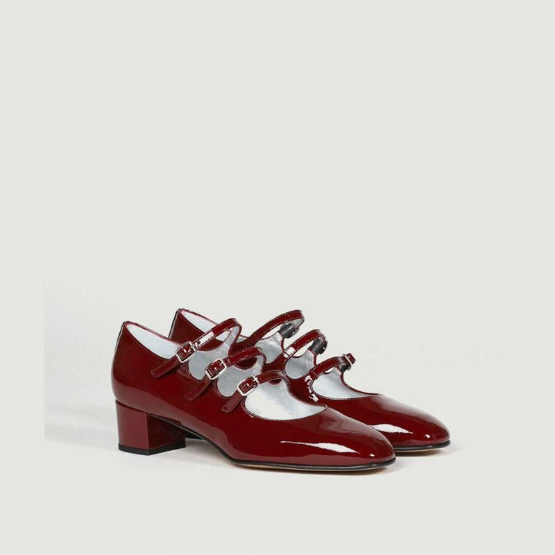 商品Carel|Kina patent leather pumps  Bordeaux Vernis  CAREL,价格¥3298,第3张图片详细描述