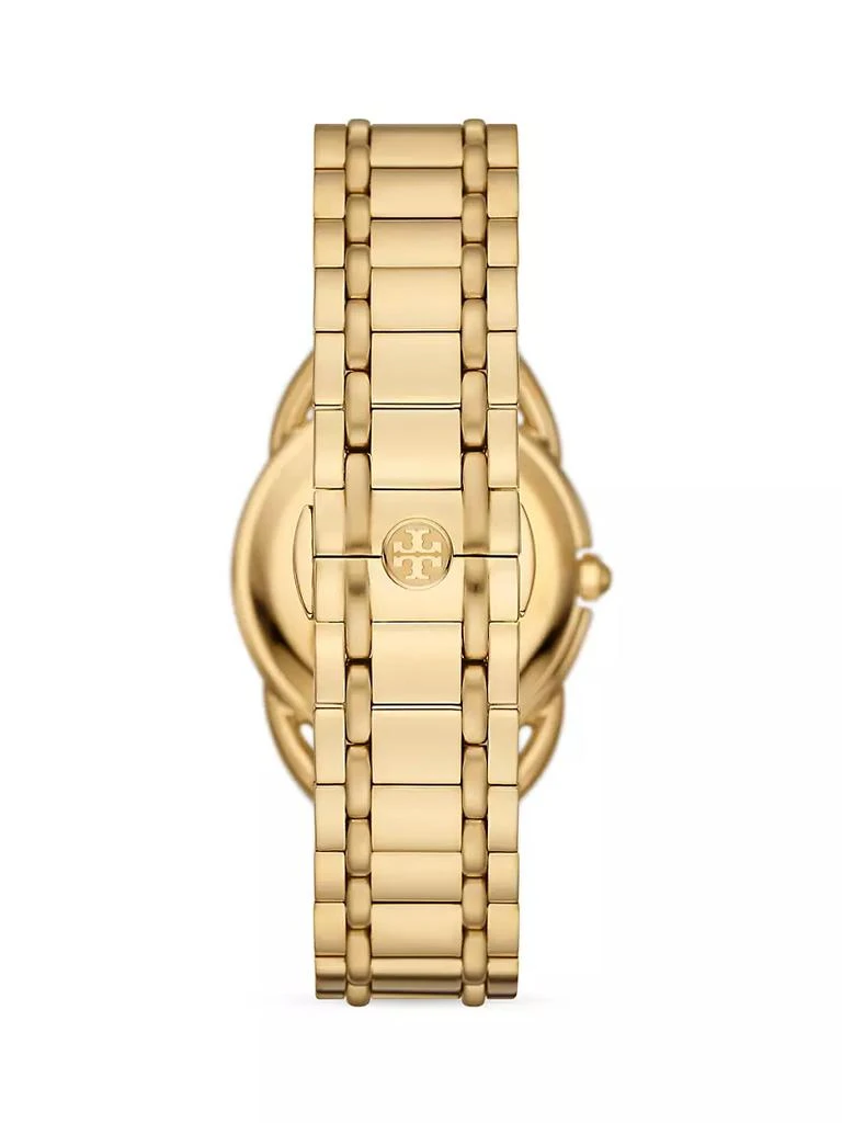 商品Tory Burch|The Miller Goldtone Stainless Steel Bracelet Watch,价格¥2218,第2张图片详细描述